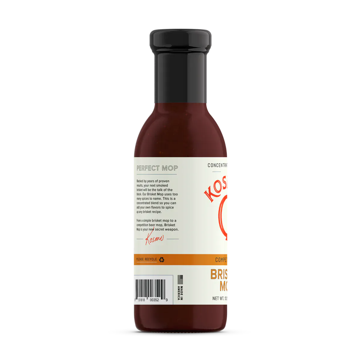 Kosmos Q Barbecue Accessories > Food Prep > Sauces & Spices KOSMO'S Q Sauces - Brisket Mop