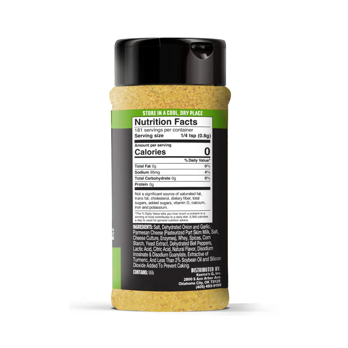 Kosmos Q Edibles > Seasoning > Rubs KOSMO'S Q Wing Dust - Garlic Parmesan