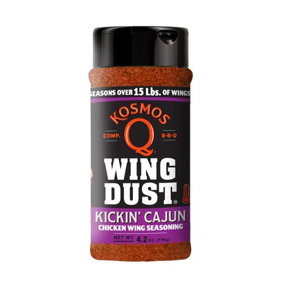 Kosmos Q Edibles > Seasoning > Rubs KOSMO'S Q Wing Dust - Kickin Cajun - Gluten Free