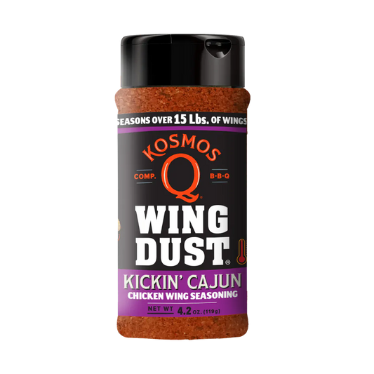Kosmos Q Edibles > Seasoning > Rubs KOSMO'S Q Wing Dust - Kickin Cajun - Gluten Free