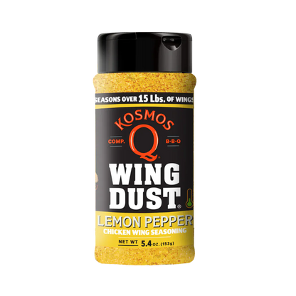 Kosmos Q Edibles > Seasoning > Rubs KOSMO'S Q Wing Dust - Lemon Pepper - Gluten Free