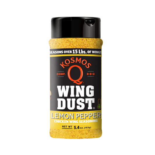 Kosmos Q Edibles > Seasoning > Rubs KOSMO'S Q Wing Dust - Lemon Pepper - Gluten Free