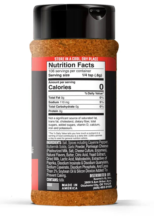 Kosmos Q Edibles > Seasoning > Rubs KOSMO'S Q Wing Dust - Nashville Hot