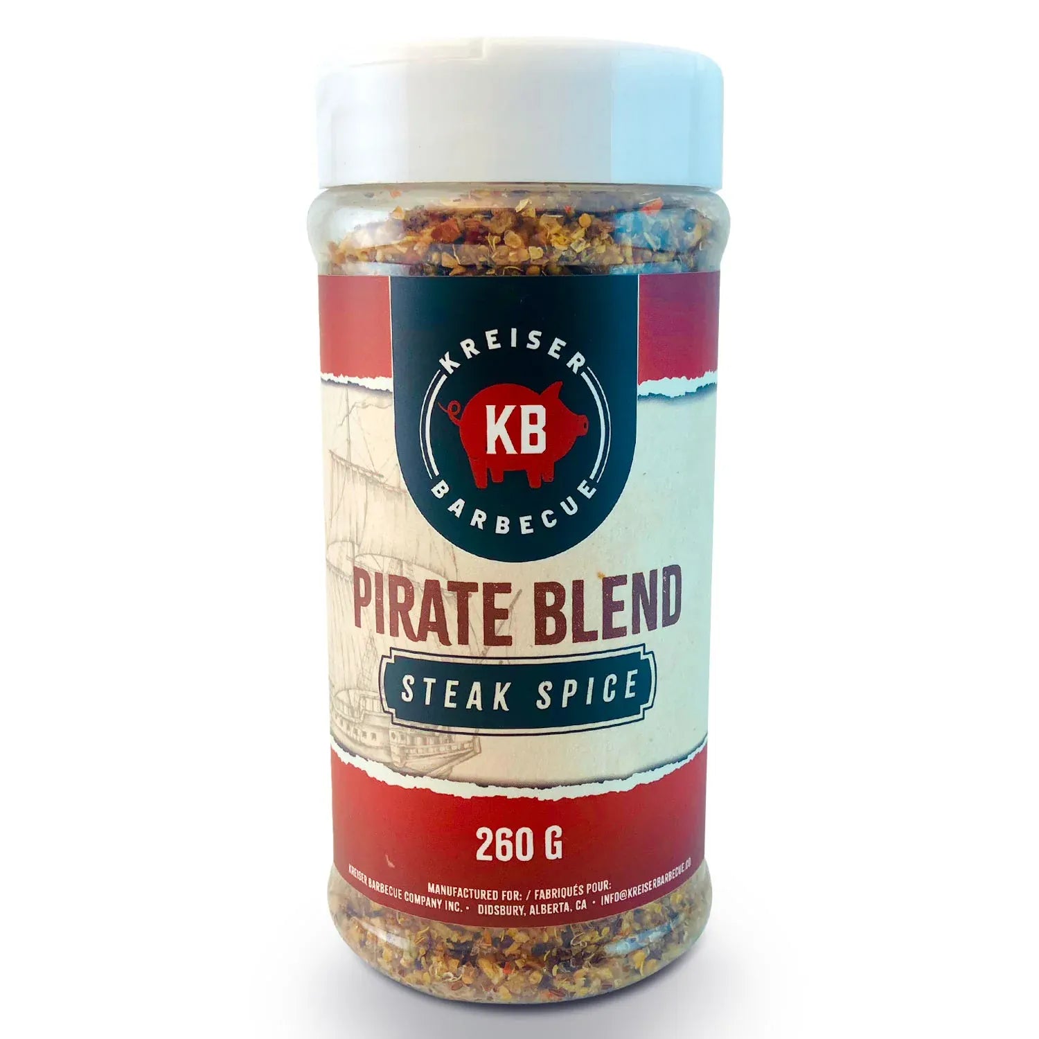 Kreiser Barbecue Barbecue Accessories > Food Prep > Sauces & Spices Kreiser Barbecue Pirate Blend Steak Rub