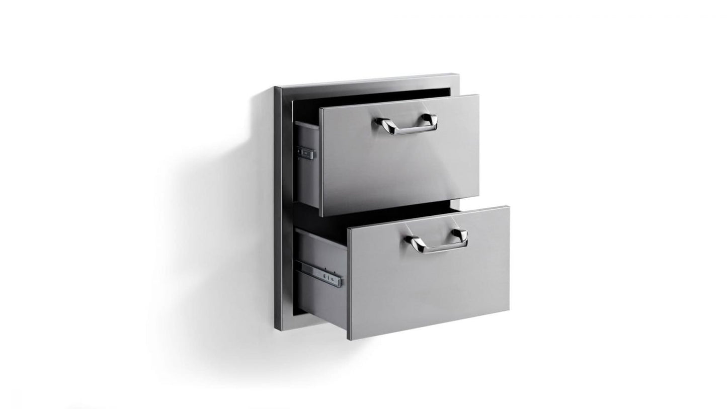 Lynx Outdoor Cooking > Outdoor Kitchens > Built In > Accessory Components Lynx 19" Sedona double drawers