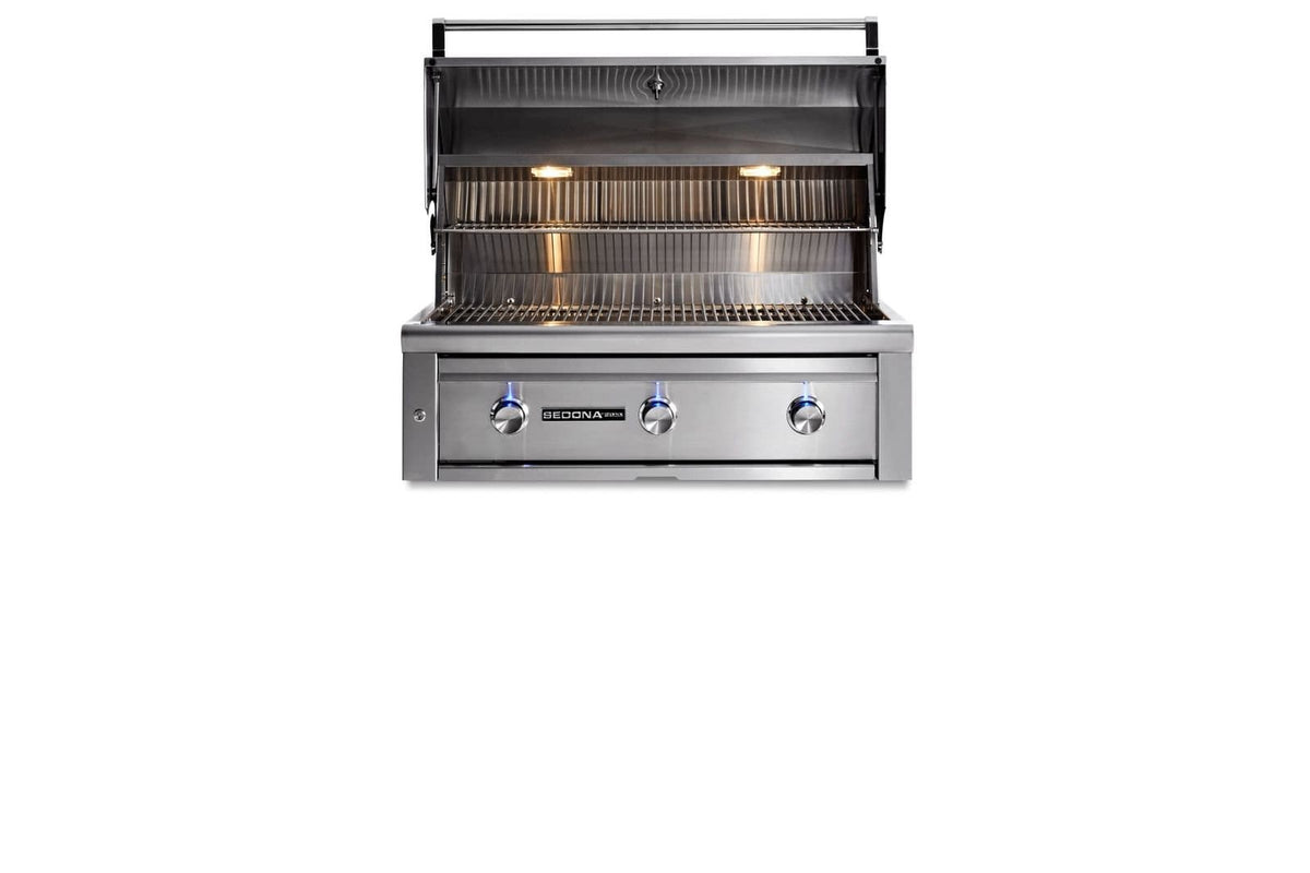 Lynx Outdoor Cooking > Outdoor Kitchens > Built In > Grill Heads Lynx 36" Sedona Built-In Grill Head w/ Infrared Burner