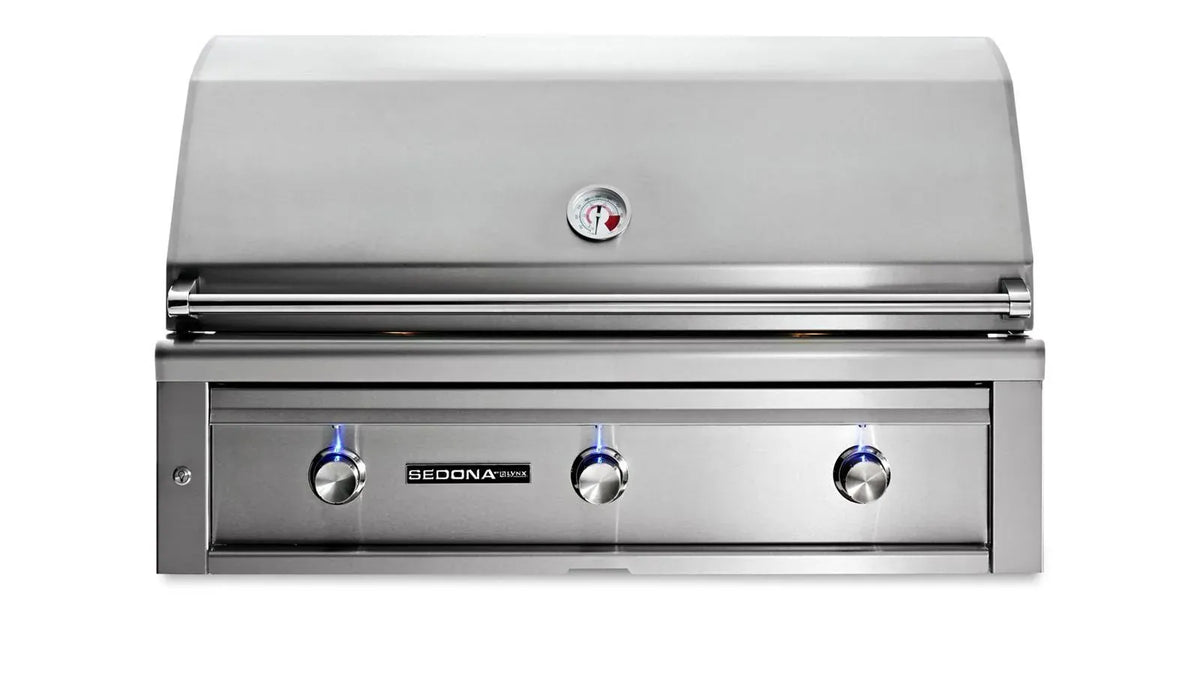 Lynx Outdoor Cooking > Outdoor Kitchens > Built In > Grill Heads Lynx 42" Sedona Built-In Grill Head w/ Infrared Burner