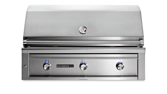 Lynx Outdoor Cooking > Outdoor Kitchens > Built In > Grill Heads Lynx 42" Sedona Built-In Grill Head w/ Infrared Burner