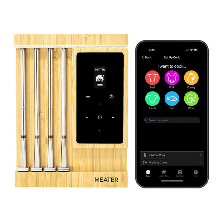 Meater Barbecue Accessories > Thermometers > Digital > Remote MEATER PRO XL Wireless Remote Thermometers