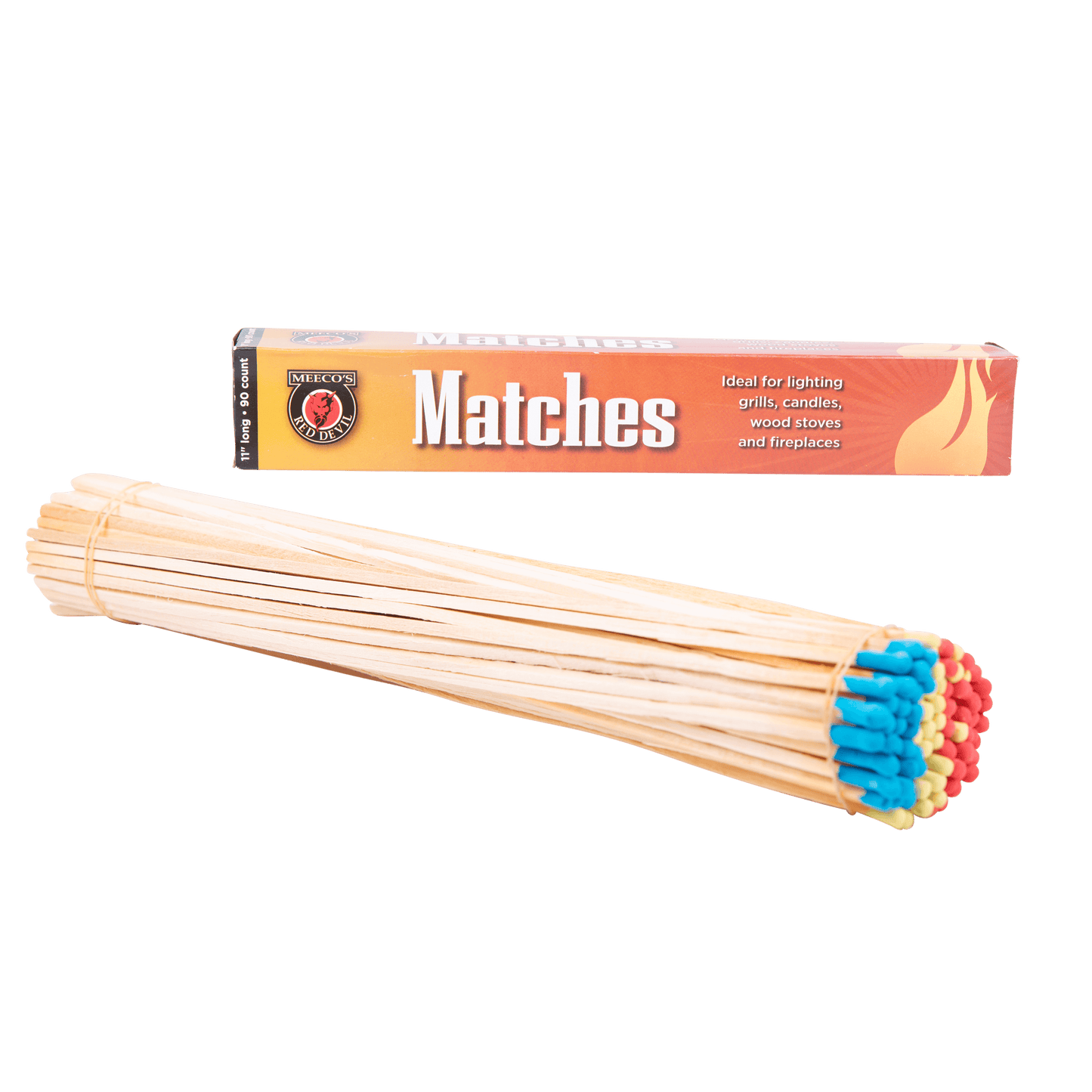 Meeco Barbecue Accessories > Smoking Accessories > Charcoal Accessories > Fire Starters Mecco Safety Matches - 90 Count