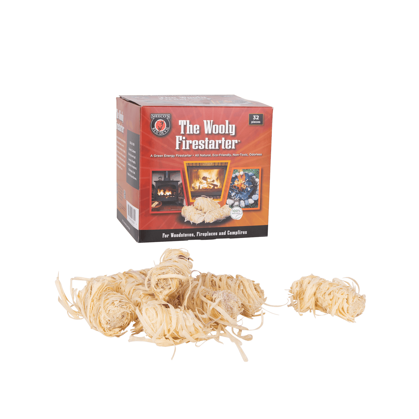Meeco Barbecue Accessories > Smoking Accessories > Charcoal Accessories > Fire Starters Meeco Wooly Firestarters