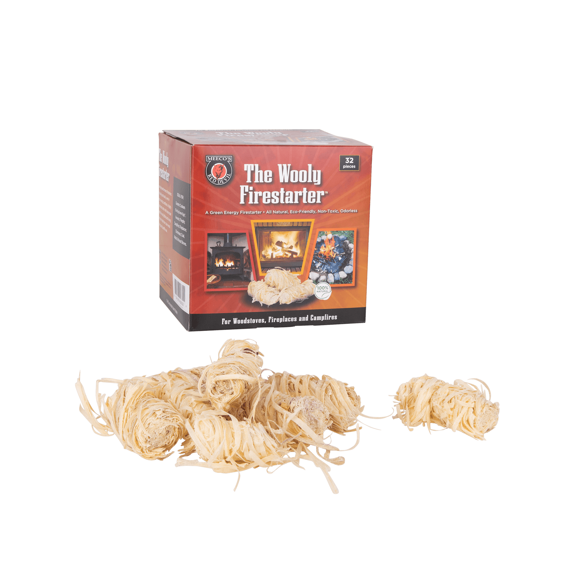 Meeco Barbecue Accessories > Smoking Accessories > Charcoal Accessories > Fire Starters Meeco Wooly Firestarters