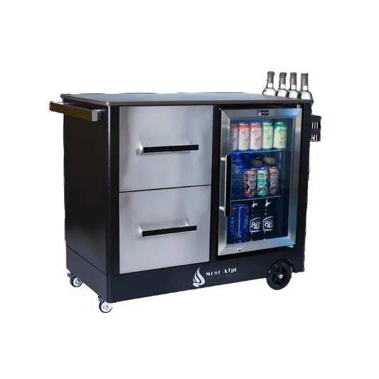 Mont Alpi Outdoor Cooking > Outdoor Kitchens > Refrigeration > Cart Mont Alpi Outdoor Prep Cart