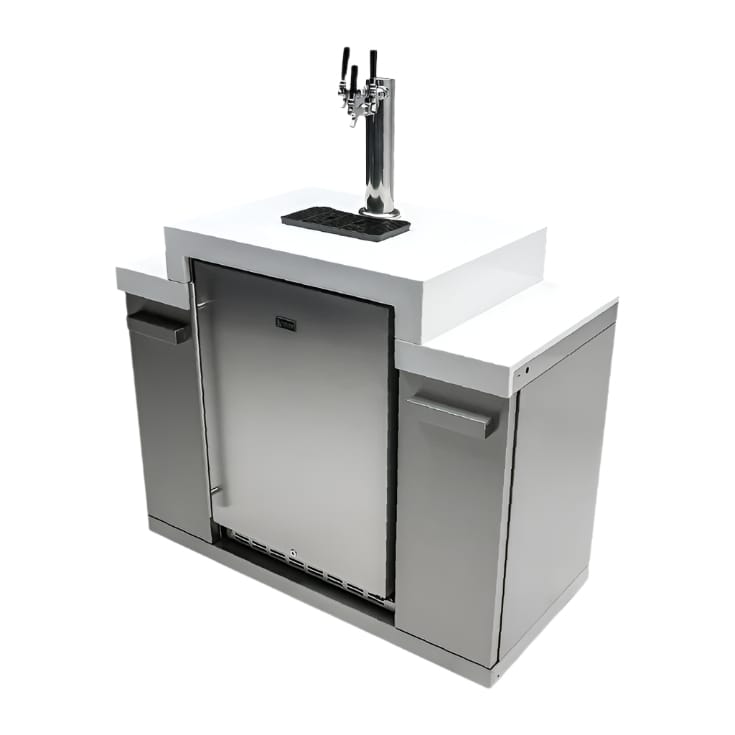 Mont Alpi Outdoor Cooking > Outdoor Kitchens > Refrigeration Mont Alpi Outdoor Kegerator