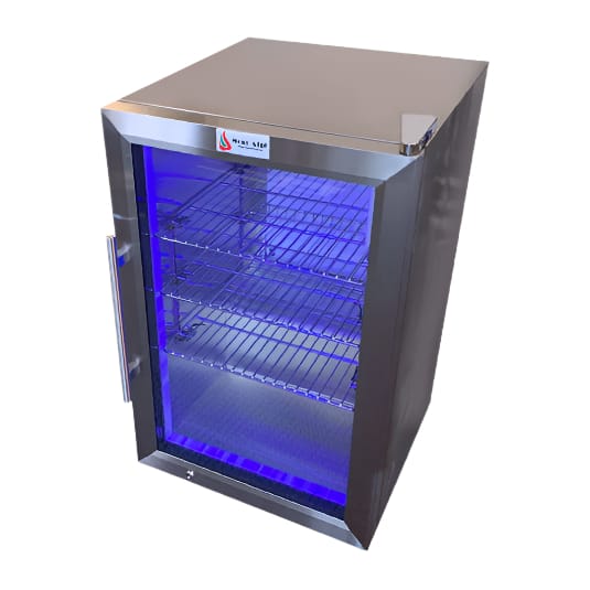 Mont Alpi Outdoor Cooking > Outdoor Kitchens > Refrigeration Mont Alpi Stainless Steel Outdoor Beverage fridge