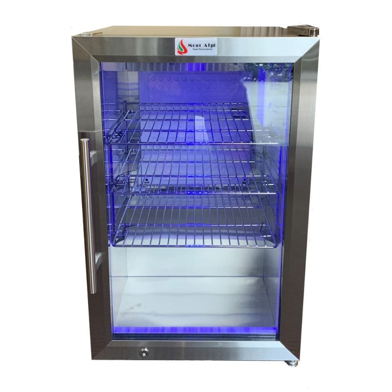 Mont Alpi Outdoor Cooking > Outdoor Kitchens > Refrigeration Mont Alpi Stainless Steel Outdoor Beverage fridge