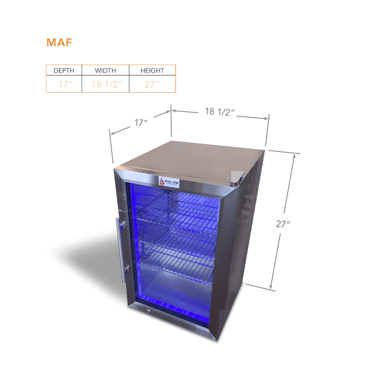 Mont Alpi Outdoor Cooking > Outdoor Kitchens > Refrigeration Mont Alpi Stainless Steel Outdoor Beverage fridge