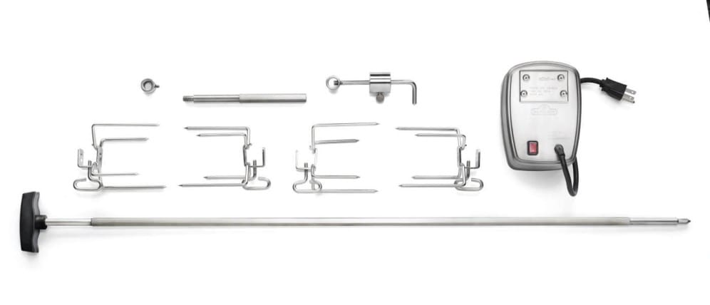 Napoleon Barbecue Accessories > Grilling Tools > Attachments > Rotisserie Accessories Commercial Grade Rotisserie Kit For Charcoal PRO Grill (PRO605CSS)