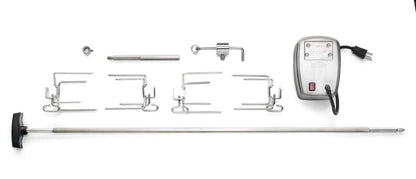Napoleon Barbecue Accessories > Grilling Tools > Attachments > Rotisserie Accessories Commercial Grade Rotisserie Kit For Charcoal PRO Grill (PRO605CSS)