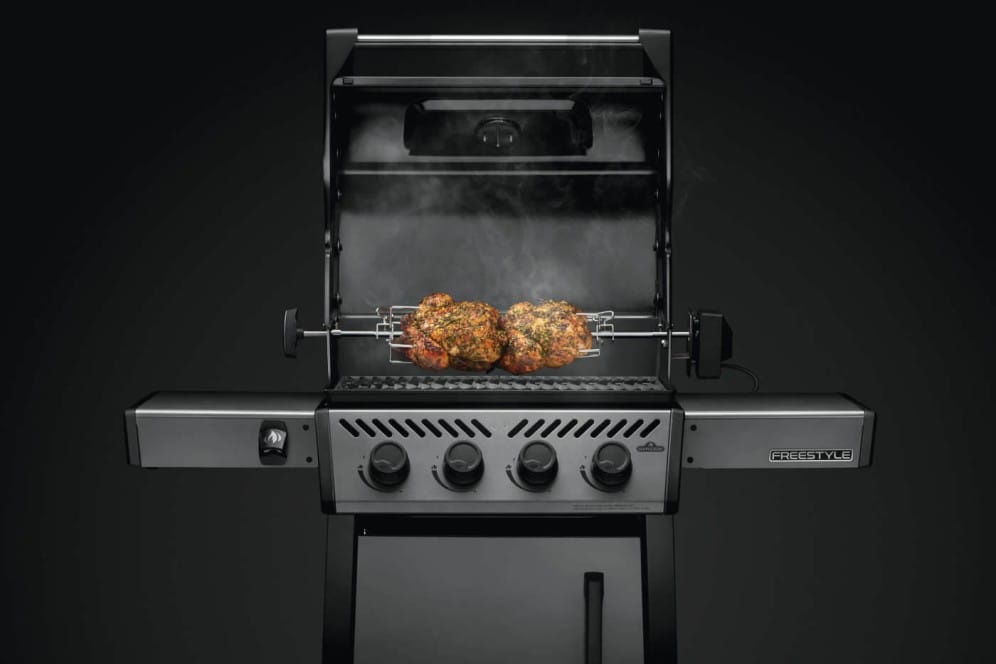 Napoleon Barbecue Accessories > Grilling Tools > Attachments > Rotisserie Accessories Napoleon Heavy Duty Rotisserie for Freestyle Grill Series