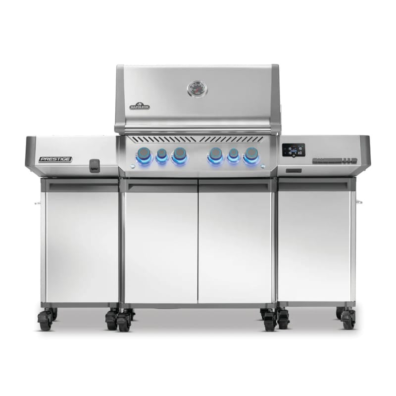 Napoleon Barbecue Attachments > Cabinets Napoleon Prestige® Under Grill Storage (2 Cabinet Set)