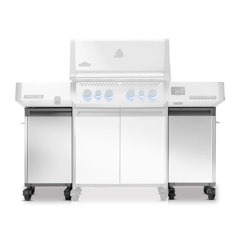 Napoleon Barbecue Attachments > Cabinets Napoleon Prestige® Under Grill Storage (2 Cabinet Set)