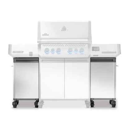 Napoleon Barbecue Attachments > Cabinets Napoleon Prestige® Under Grill Storage (2 Cabinet Set)