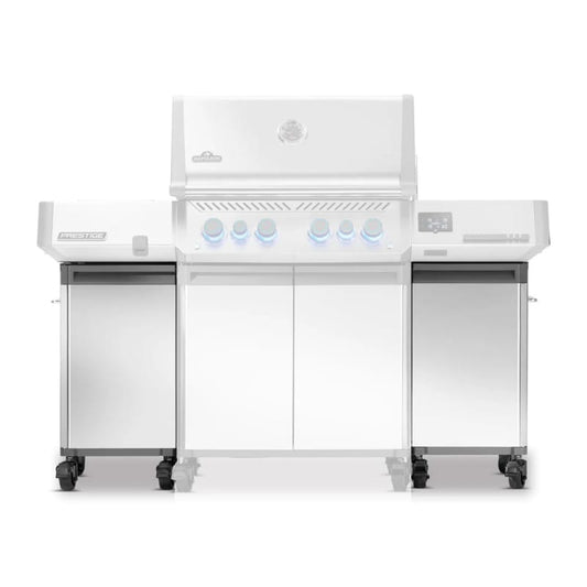 Napoleon Barbecue Attachments > Cabinets Napoleon Prestige® Under Grill Storage (2 Cabinet Set)