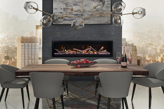 Napoleon Fireplaces > Electric Fireplaces > Linear 72" Ambiance Impressionist Linear 74" Electric Fireplace