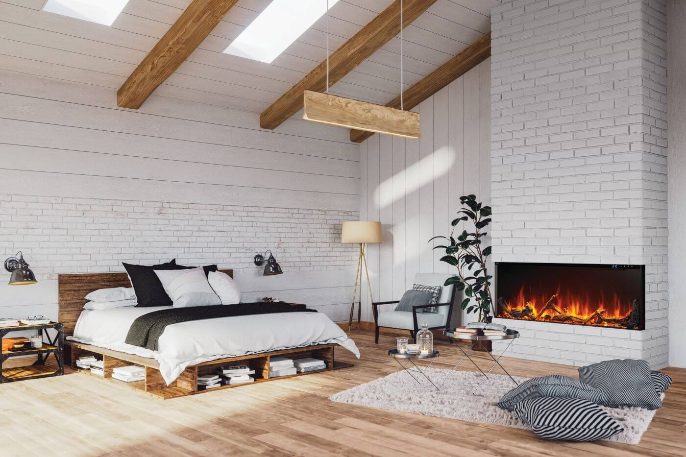 Napoleon Fireplaces > Electric Fireplaces > Linear Napoleon Astound FlexMount Electric Fireplace