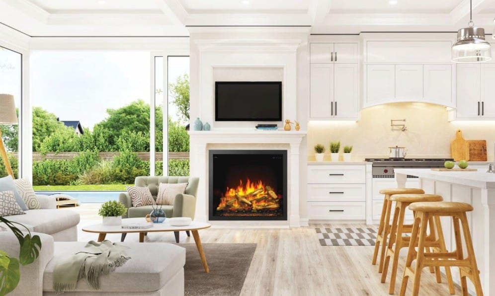 Napoleon Fireplaces > Electric Fireplaces > Traditional Napoleon Elevation Built-In Electric Fireplace