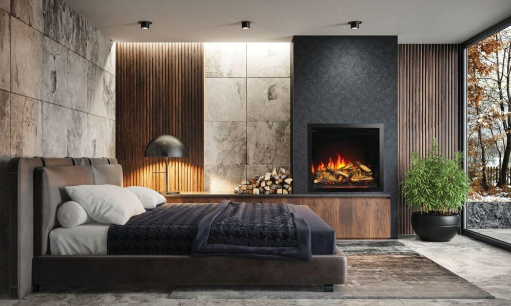 Napoleon Fireplaces > Electric Fireplaces > Traditional Napoleon Elevation Built-In Electric Fireplace