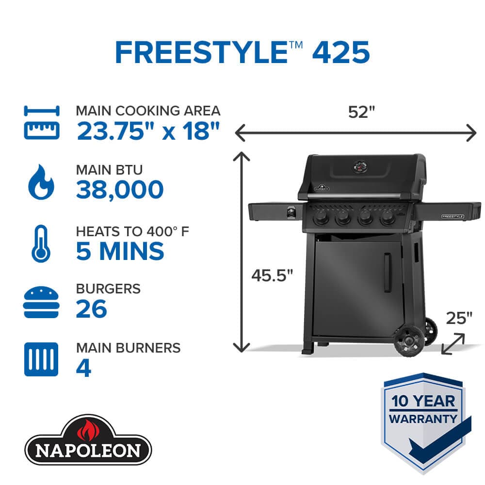 Napoleon Outdoor Cooking > Gas Grills > BBQs Napoleon Freestyle 425