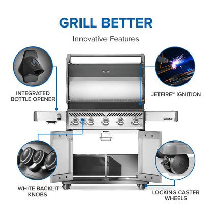 Napoleon Outdoor Cooking > Gas Grills > BBQs Napoleon Rogue® PRO 625 SIB