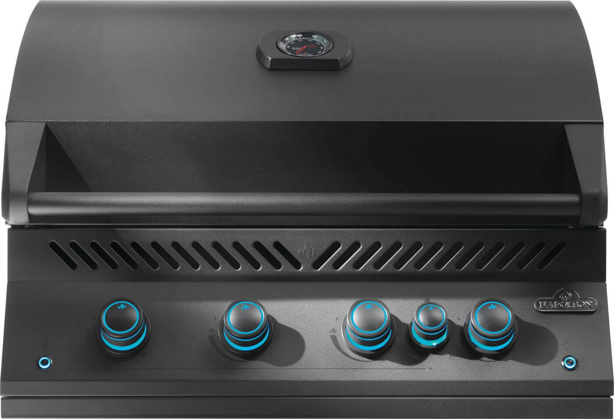 Napoleon Outdoor Cooking > Outdoor Kitchens > Built In > Grill Heads Napoleon Built-In 700 Series BIG32RB Matte Black Grill Head