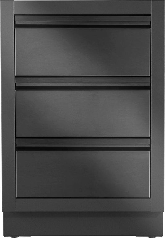 Napoleon Outdoor Cooking > Outdoor Kitchens > Built In > Storage Components > Cabinets Napoleon Oasis Three Drawer Side Cabinet