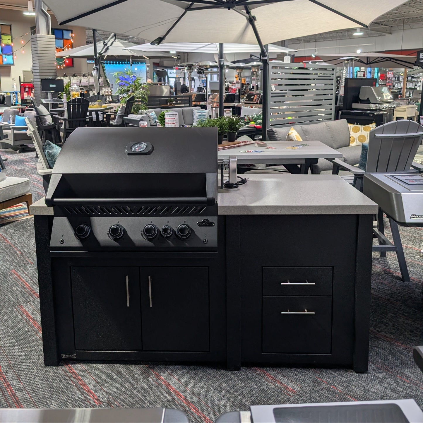 Napoleon Outdoor Cooking > Outdoor Kitchens > Islands Napoleon Stoll 71" Outdoor Island