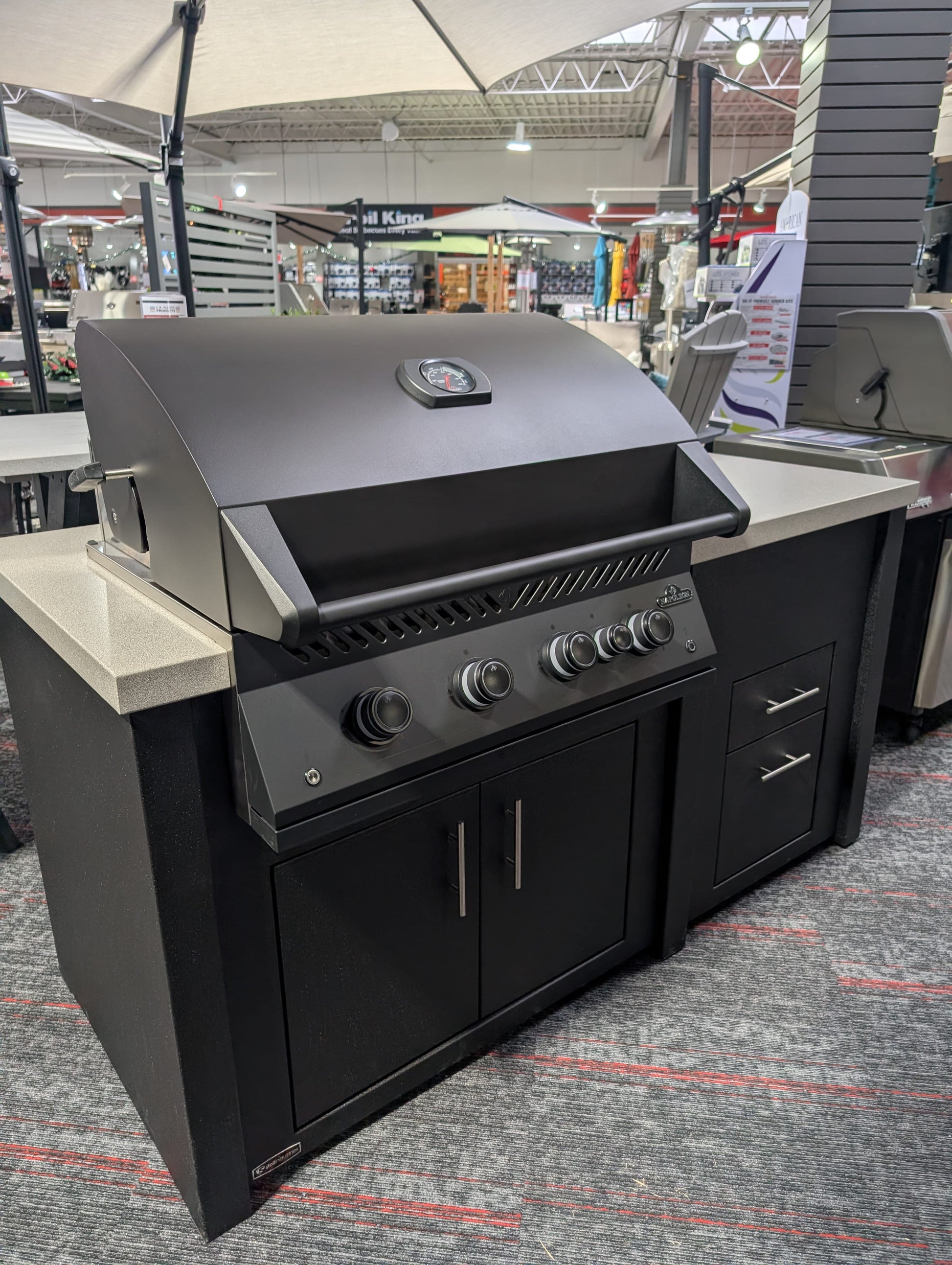 Napoleon Outdoor Cooking > Outdoor Kitchens > Islands Napoleon Stoll 71" Outdoor Island