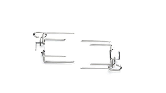 Napoleon Rotisserie Forks Napoleon 69001 Comercial Quality Rotisserie Fork (Set of Two)