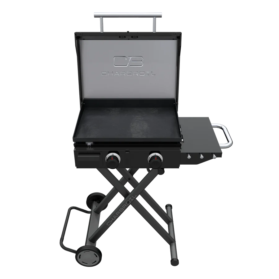 Charbroil 2 Burner Folding Cart Griddle