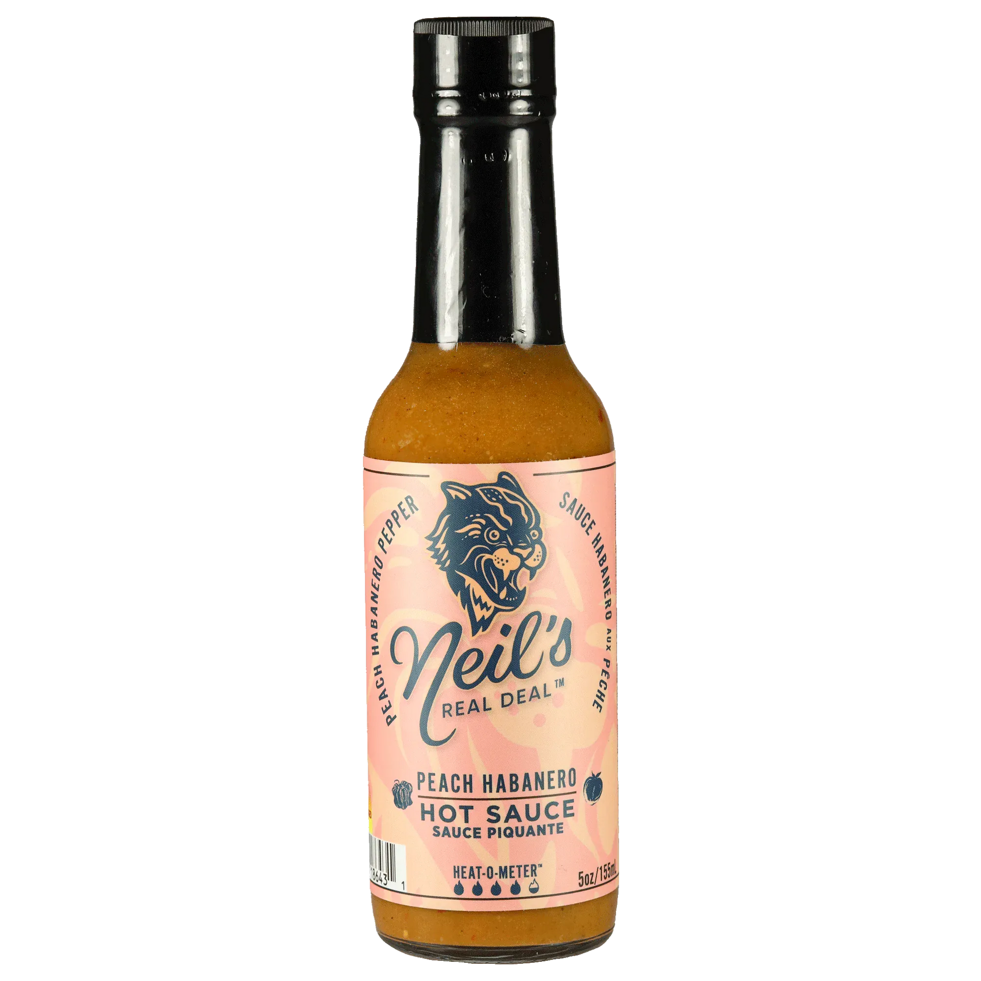 Neil's Real Deal Barbecue Accessories > Food Prep > Sauces & Spices Neil's Real Deal - Peach Habanero Honey Hot Sauce