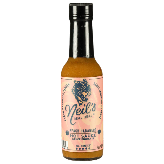 Neil's Real Deal Barbecue Accessories > Food Prep > Sauces & Spices Neil's Real Deal - Peach Habanero Honey Hot Sauce