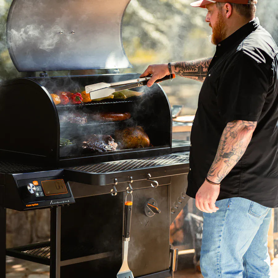 Oklahoma Joe's Outdoor Cooking > Smokers > Charcoal Grills Oklahoma Joe's Tahoma 1200A DLX Auto-Feed Charcoal Grill