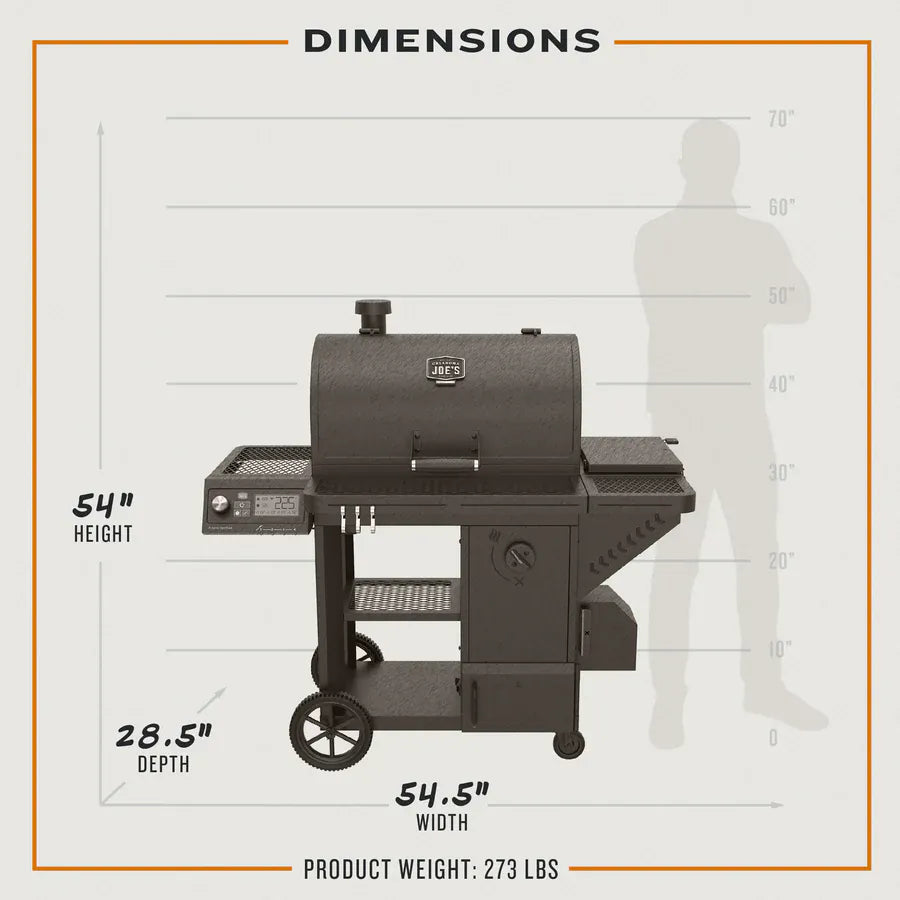 Oklahoma Joe's Outdoor Cooking > Smokers > Charcoal Grills Oklahoma Joe's Tahoma 1200A DLX Auto-Feed Charcoal Grill
