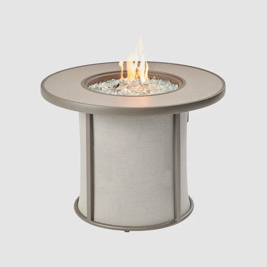 Outdoor GreatRoom Company Outdoor Living > Firepits > Gas Firepits Grey Outdoor GreatRoom Company StoneFire Firepit