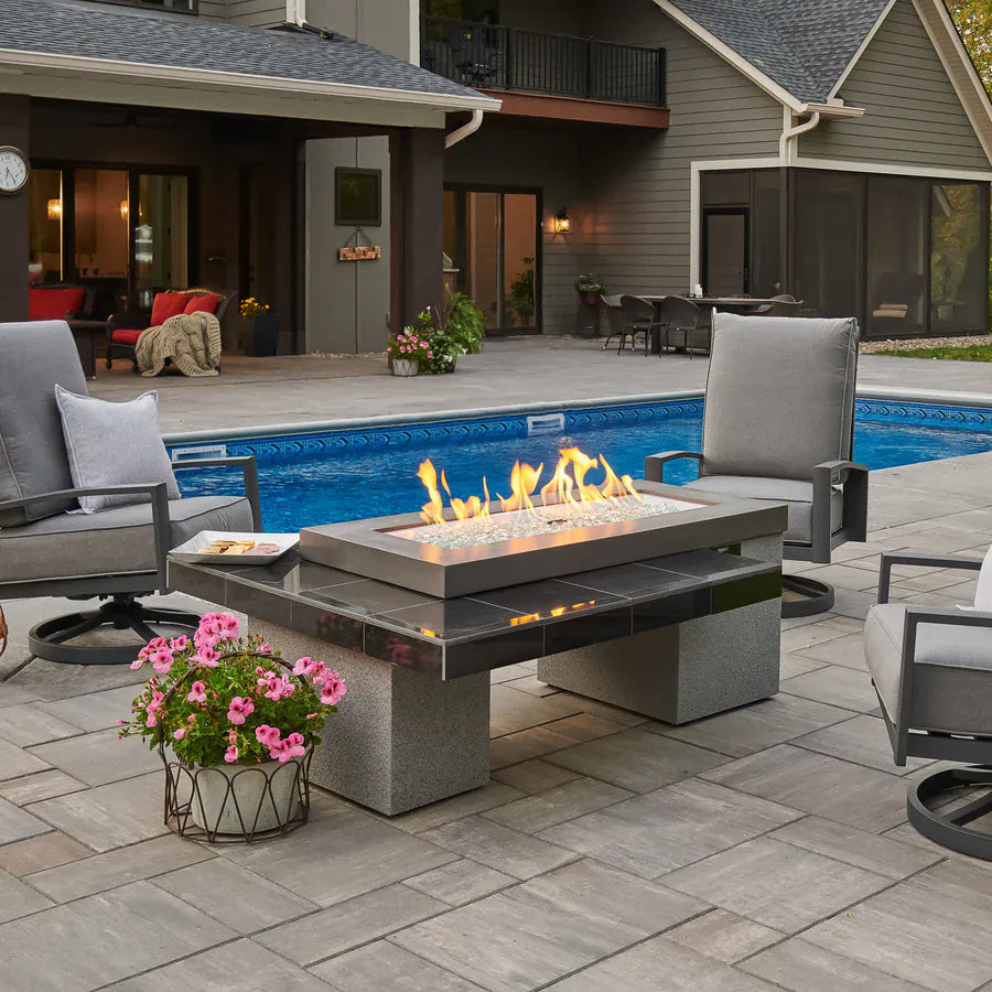 Outdoor GreatRoom Company Outdoor Living > Firepits > Gas Firepits Outdoor GreatRoom Company Uptown Fire Table