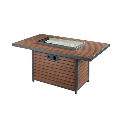 Outdoor GreatRoom Company Outdoor Living > Firepits > Gas Firepits Outdoor GreatRoom Kenwood Rectangular 50" x 31" Fire Table