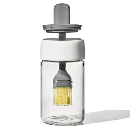 OXO Barbecue Accessories > Tools and Gadgets > Basting Brushes OXO Basting Brush & Bottle Set
