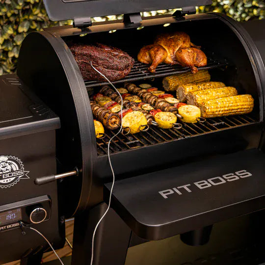 Pit Boss Outdoor Cooking > Smokers > Pellet Grills Pit Boss Competition Series 1020 Pellet Grill & Gas Griddle Combo