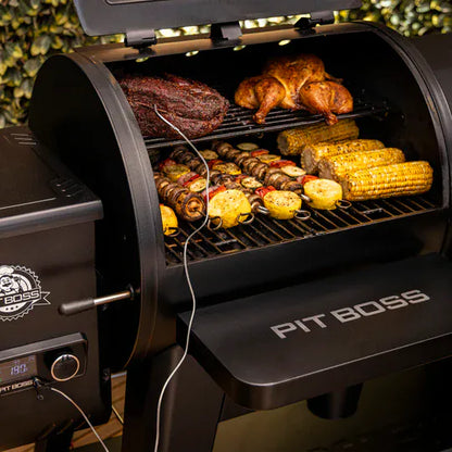 Pit Boss Outdoor Cooking > Smokers > Pellet Grills Pit Boss Competition Series 1020 Pellet Grill & Gas Griddle Combo